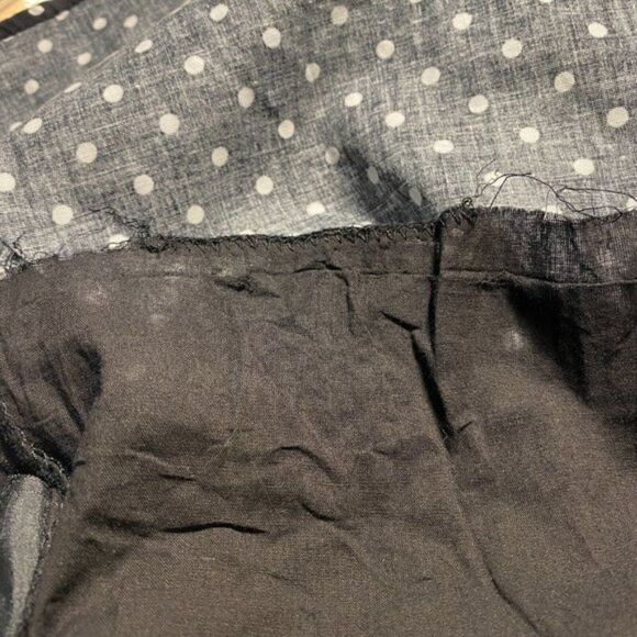 Hearts & Roses London Women's Black White Polka Dot Lined Mini Halter Dress UK 8 - Picture 9 of 12